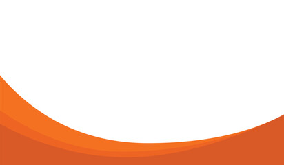 orange wave background design banner template © MuhammadBahrudin