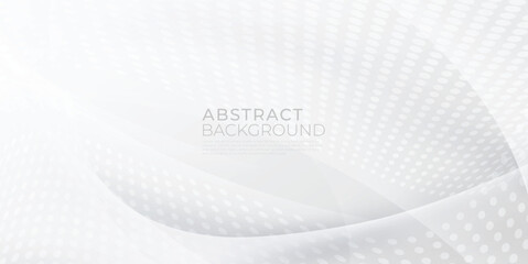 White Abstract Background. Modern Concept
