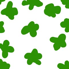 four leaf clover,green 