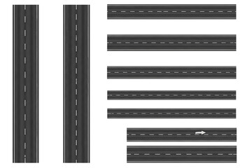 Road Design Elements: Seamless Asphalt Textures for Game & Map Creation