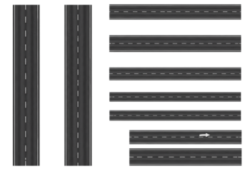 Road Design Elements: Seamless Asphalt Textures for Game & Map Creation