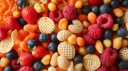 Colorful easter eggs