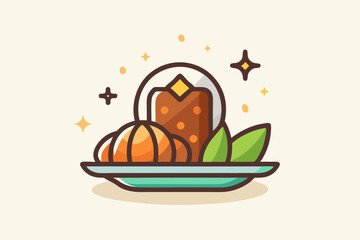 date fruit glass water side by side