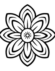 Black and White color pages for kids