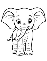 Black and White color pages for kids