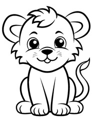 Black and White color pages for kids