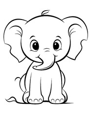 Black and White color pages for kids