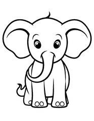 Black and White color pages for kids