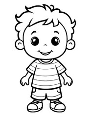 Black and White color pages for kids