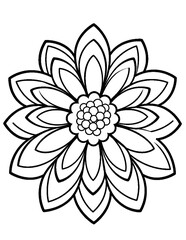 Black and White color pages for kids