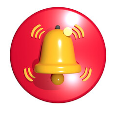 3D Notification Icon