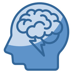 Brainstorming Icon Element For Design