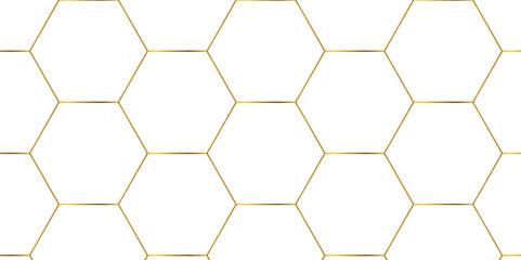 Abstract background with hexagons honeycomb technology texture. Hexagonal shape 3d structure light seamless geometric background. Surface polygon pattern with digital hexagon and futuristic business.	