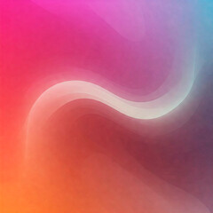 Vibrant Abstract Gradient Wave Background