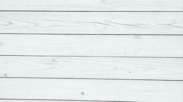 Close-up of light white washed wooden planks with natural grain, wood surface, seamless horizontal grain of pine wood texture background