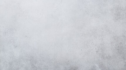 Fototapeta premium Plain light-gray concrete surface with subtle texture variations, faint cracks, and small discolored patches, showcasing natural wear and minimalistic design. Aged and unadorned background emphasizing