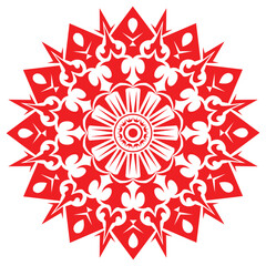 Round Ornament Illustration