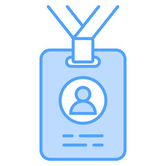 Pass Blue Icon Element For Design