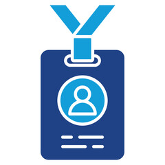 Pass Dual Tone Icon Element For Design