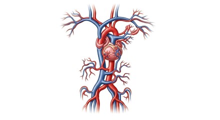 Human Heart and Blood Vessels
