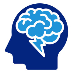 Brainstorming Icon Element For Design