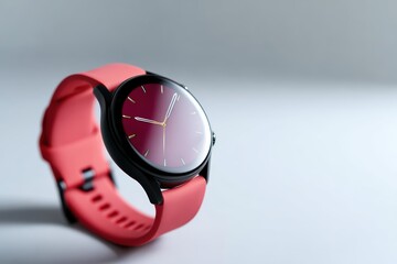 Smartwatch isolated on plain table