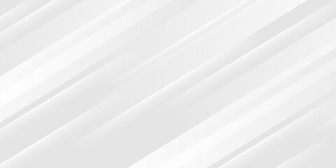 Obraz premium Diagonal grey gradient lines background. Abstract silver stripes wallpaper. Abstract gray tech backdrop. Oblique gris texture for graphic design, poster, banner, flyer, brochure, presentation.