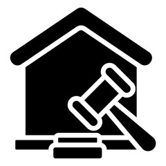 Litigation Icon Element For Design