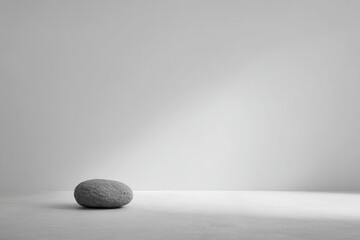 solitary object symbolizing harmony and motivation set against soft ultrabright background