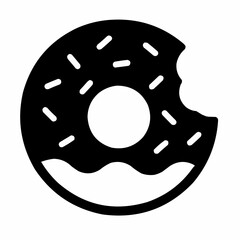 Black and white gears and paint create a round button icon design with a paw print symbol