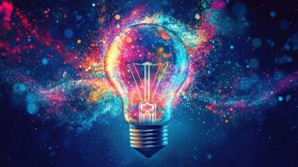 A burst of brilliant ideas.