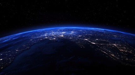 Earths Nightlights from Space.