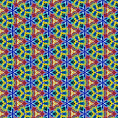 very elegant and beautiful multicolor abstract seamless pattern
