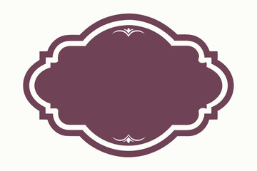 Abstract cloud computing vector illustration with a vintage speech bubble frame design
