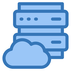 Data Center Icon Element For Design