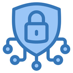 Cybersecurity Icon Element For Design