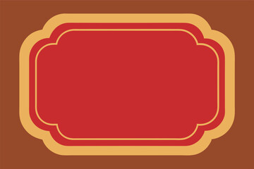 Vector abstract floral pattern illustration background with a blank speech bubble frame design element