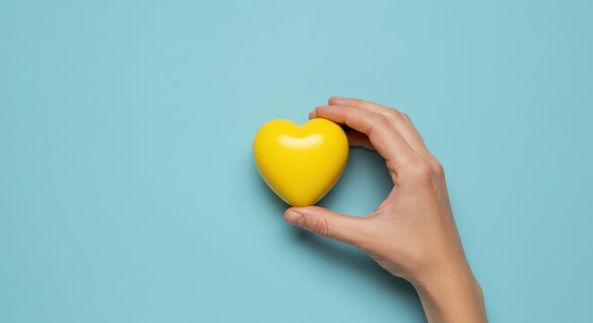 World blood donor day heart symbol