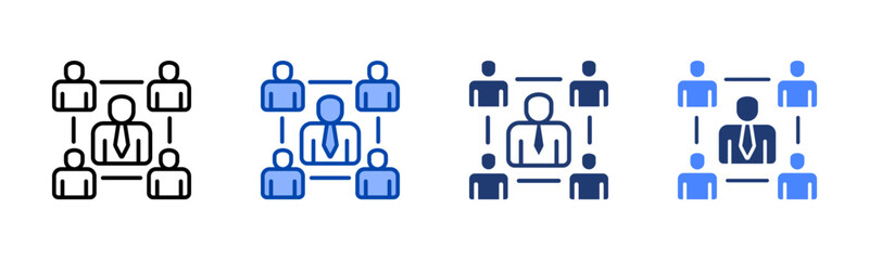 Group icon sheet multiple style collection