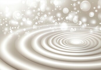 Fototapeta premium Abstract swirling background with soft light and bokeh effect