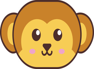 Cute Animals Handrawn Illustration Element