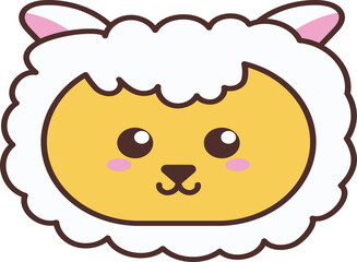 Obraz premium Cute Animals Handrawn Illustration Element