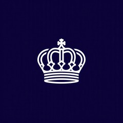 White crown emblem on a dark background.