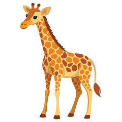Obraz premium Adorable Giraffe Illustration
