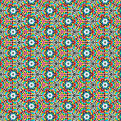 very elegant and beautiful multicolor abstract seamless pattern