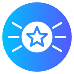 star gradient icon