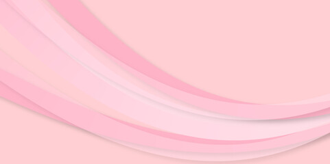 Light Pink Abstract Wave Background for Business and Presentation Design.
