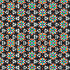 very elegant and beautiful multicolor abstract seamless pattern