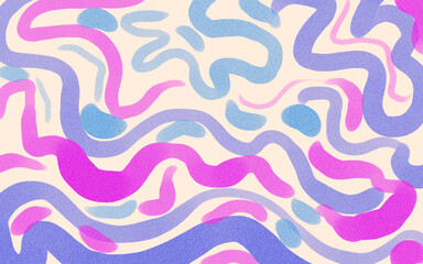 abstract seamless pattern with waves, abstract seamless pattern