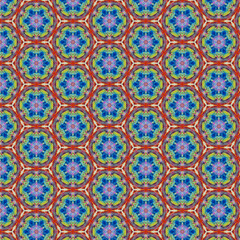 very elegant and beautiful multicolor abstract seamless pattern